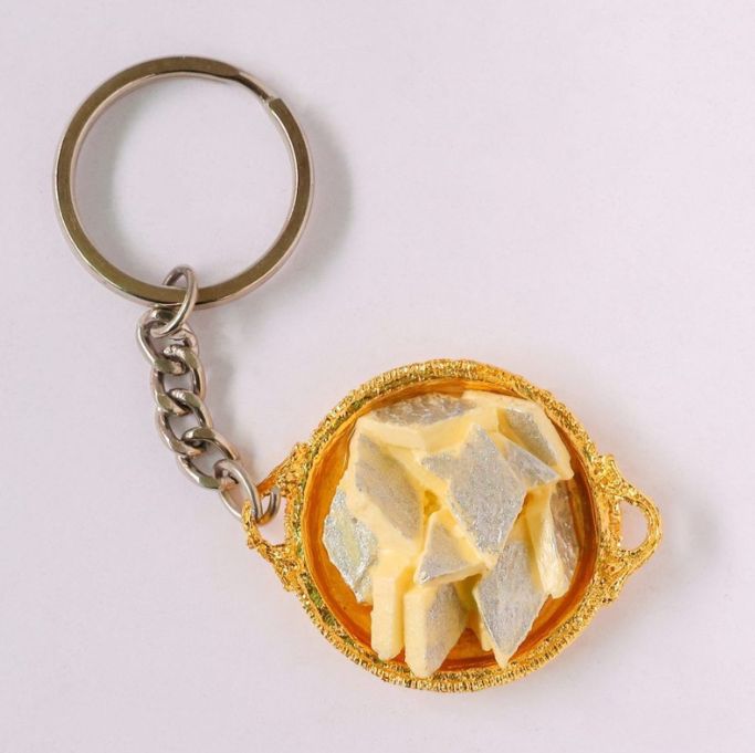 Kaju Katli Keychain