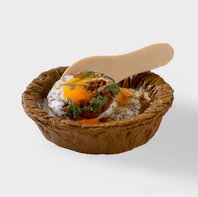 Aloo Tikki Miniature Fridge Magnet