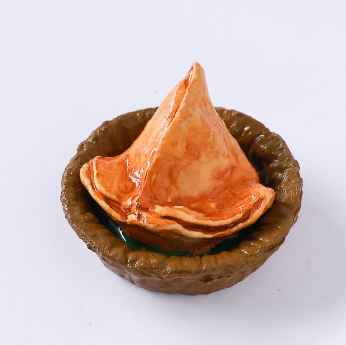 Samosa Miniature Fridge Magnets