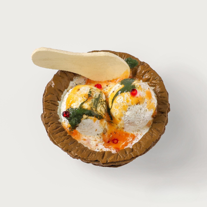 Dahi Vada Miniature Fridge Magnet
