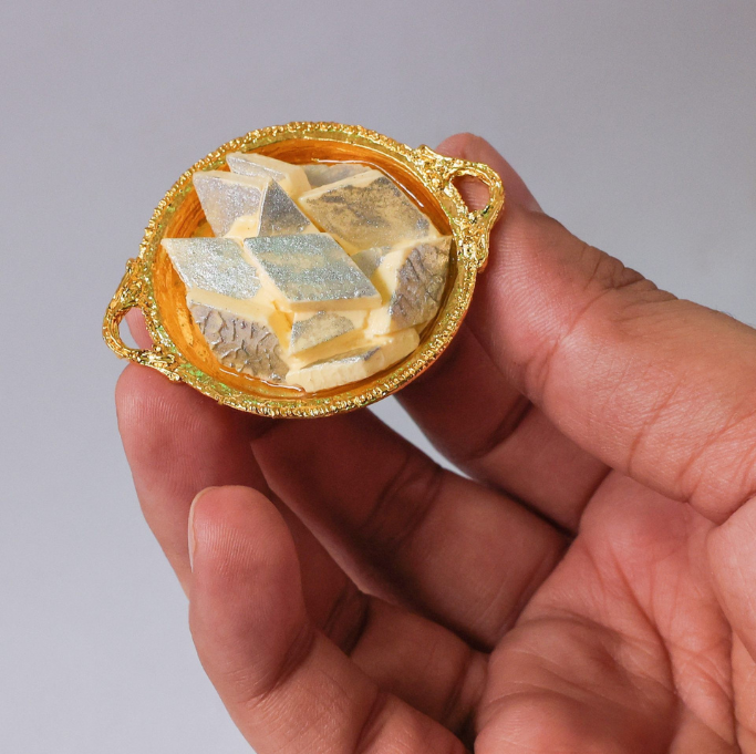 Kaju Katli Fridge Magnet
