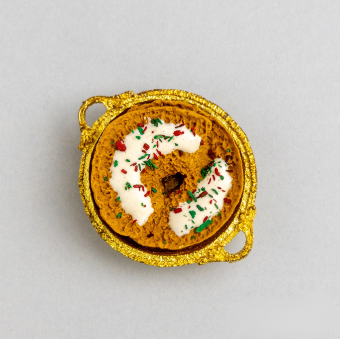 Ghevar Miniature Fridge Magnet