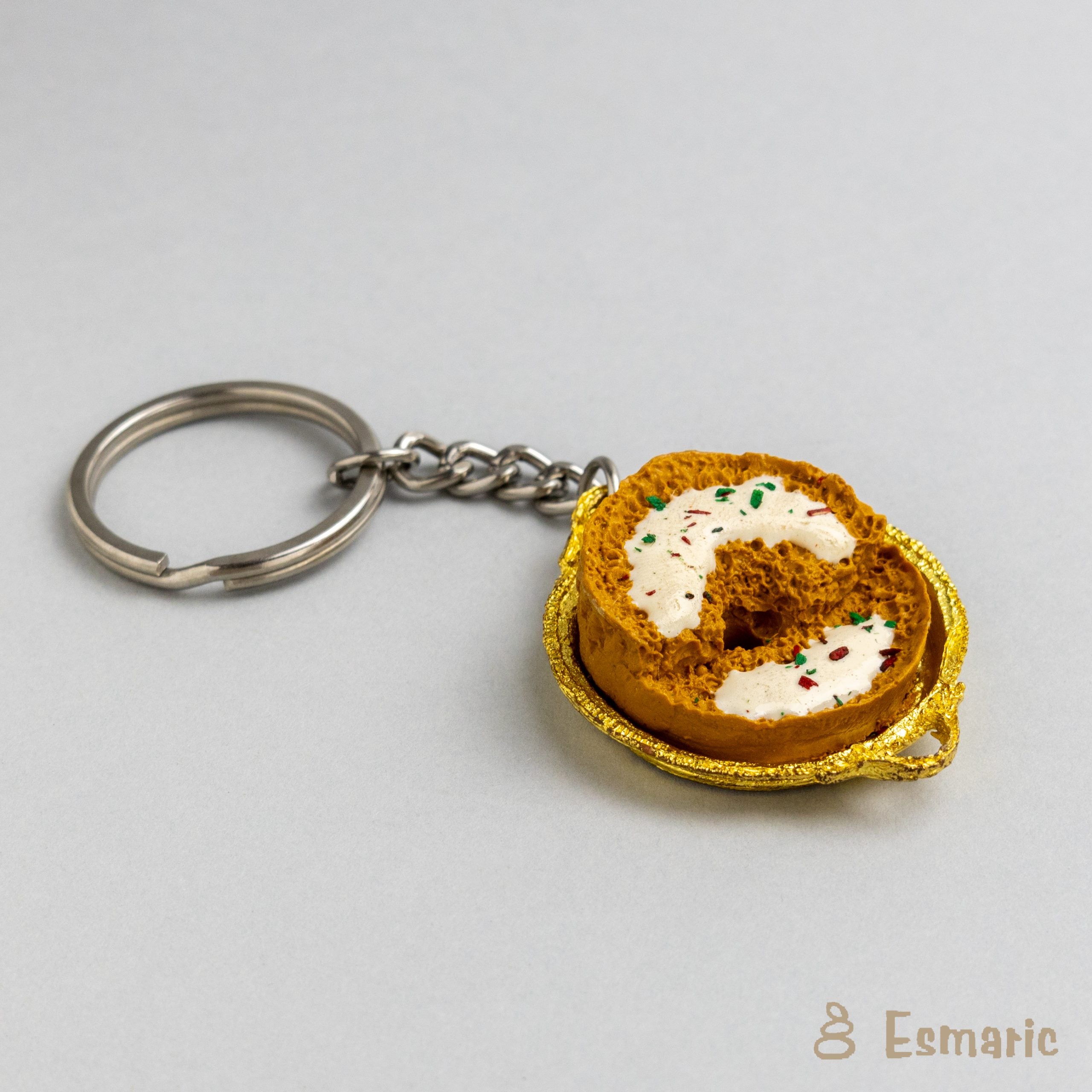 Ghevar miniature Keychain