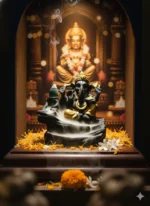 Backflow Ganesh Incense Holder — Ganesha Smoke Fountain for Puja & Home Decor