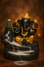 Backflow Ganesh Incense Holder — Ganesha Smoke Fountain for Puja & Home Decor - Image 3