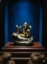 Backflow Ganesh Incense Holder — Ganesha Smoke Fountain for Puja & Home Decor - Image 2