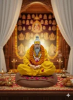 Premanand Maharaj Ji Meditating Idol — Spiritual Guru Figurine for Puja & Home Decor - Image 4