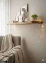 Resting Buddha Idol – Peaceful White Resin Statue for Home & Office Decor - Image 2