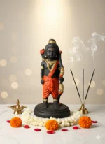 Standing Lord Rama Idol — Hand-Painted Polyresin Murti for Puja & Home Decor