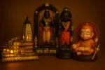 Ultimate Ram Darbar (Ram Lalla, Ram Murti, Ram Mandir with Light & Hanuman Ji Divine Combo Set of 4) - Image 3